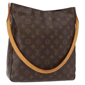 LOUIS VUITTON Monogram Looping GM Shoulder Bag M51145 LV Auth 148563